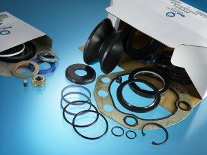 Automotive Parts Multi component kit. Circlips, O-Rings, Nuts and Bolts in a component kit box